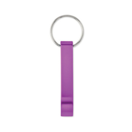 Porte-clés décapsuleur aluminium recyclé OVIKEY 