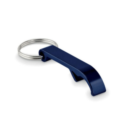 Porte-clés décapsuleur aluminium recyclé OVIKEY 