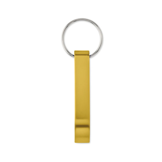 Porte-clés décapsuleur aluminium recyclé OVIKEY 