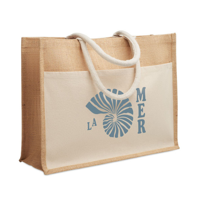 Sac en toile de jute Cekon 