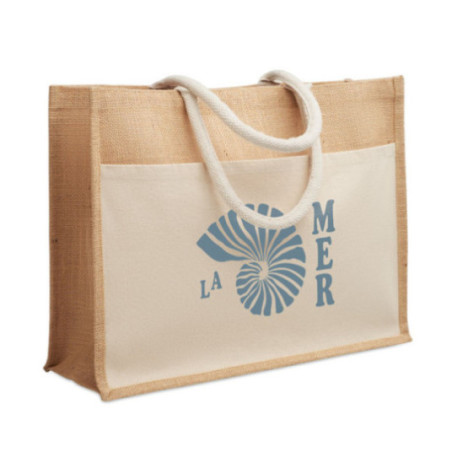 Sac en toile de jute Cekon 