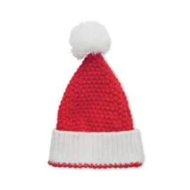 Bonnet de père Noël tricoté...