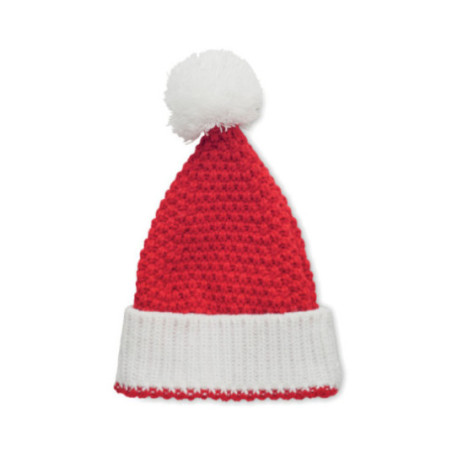 Bonnet de père Noël tricoté Auriga 