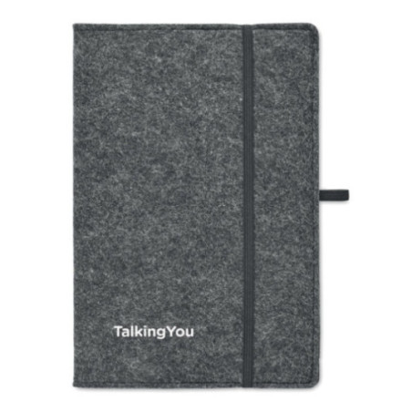 Carnet A5  publicitaire Rpet Feltbook 