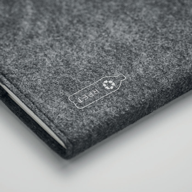 Carnet A5  publicitaire Rpet Feltbook 