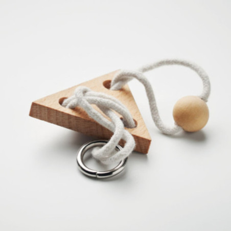 Casse-tête triangulaire en bois Nerve 