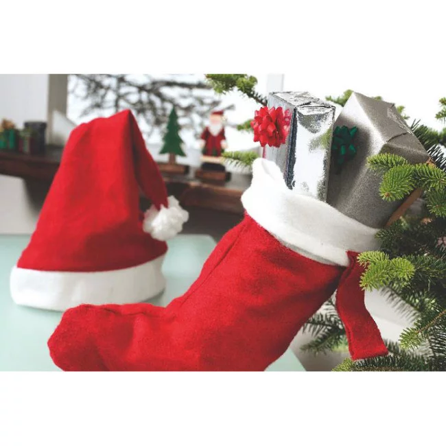 Bonnet de père Noël publicitaire Bono 