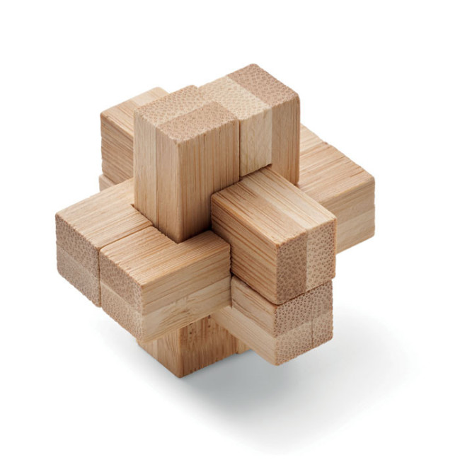 Casse-tête puzzle en bambou Squarenats 
