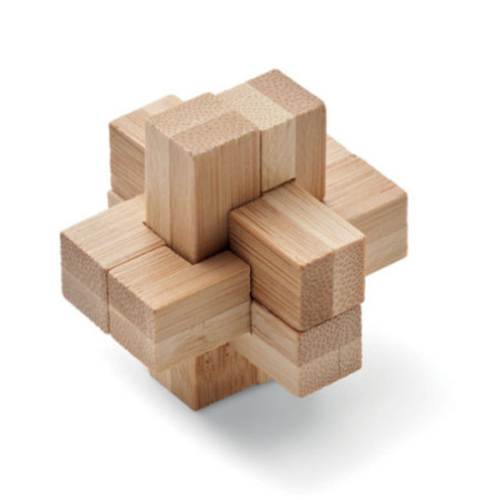 Casse-tête puzzle en bambou Squarenats 