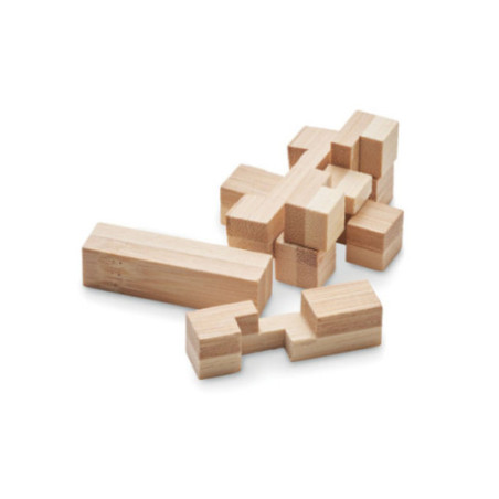 Casse-tête puzzle en bambou Squarenats 