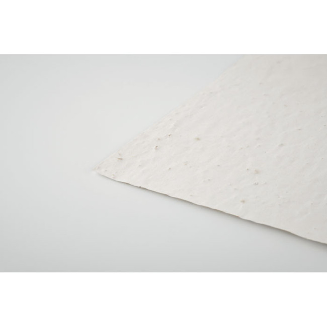 Feuille de papier recyclé à planter A6 Asido 