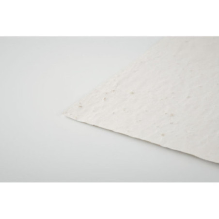 Feuille de papier recyclé à planter A6 Asido 