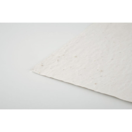Feuille de papier recyclé à planter A5 Aside 