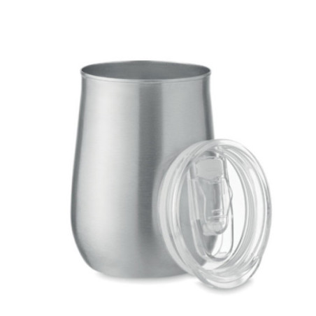 Gobelet en acier avec couvercle Ursa 500 ml 