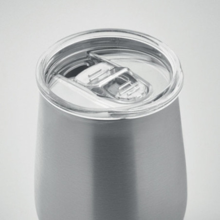 Gobelet en acier avec couvercle Ursa 500 ml 
