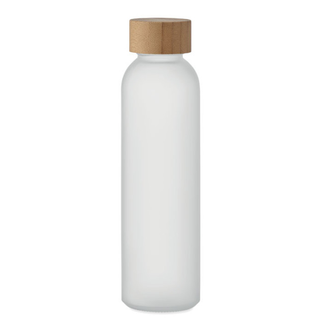 Bouteille publicitaire finition givrée  Abe 500 ml 