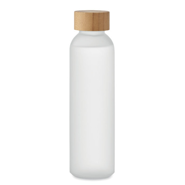 Bouteille publicitaire finition givrée  Abe 500 ml 