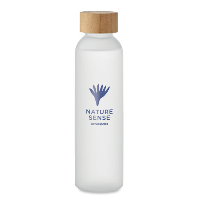 Bouteille publicitaire finition givrée  Abe 500 ml 