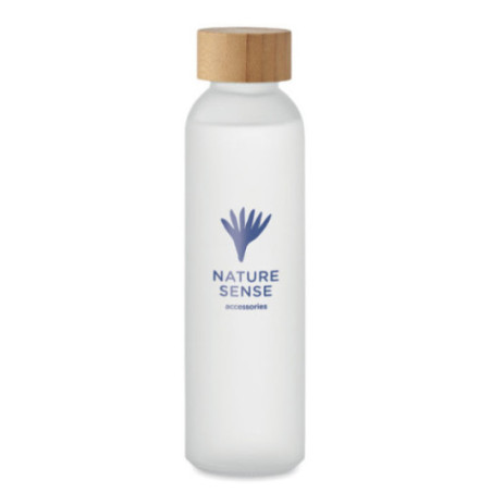 Bouteille publicitaire finition givrée  Abe 500 ml 