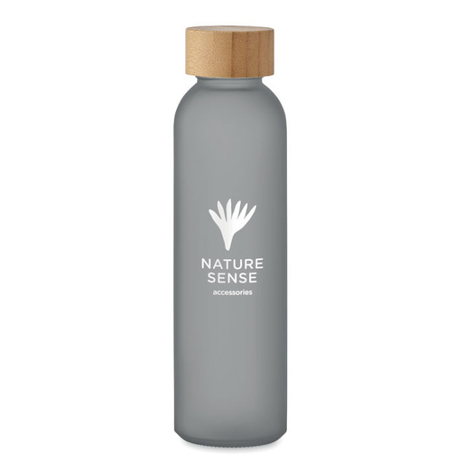 Bouteille publicitaire finition givrée  Abe 500 ml 