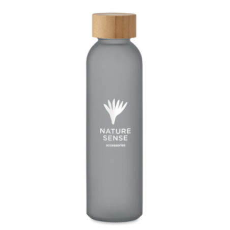 Bouteille publicitaire finition givrée  Abe 500 ml 