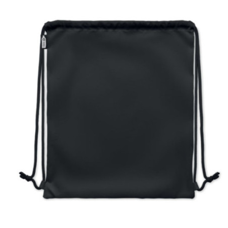 Grand sac cordon publicitaire en Rpet Night 