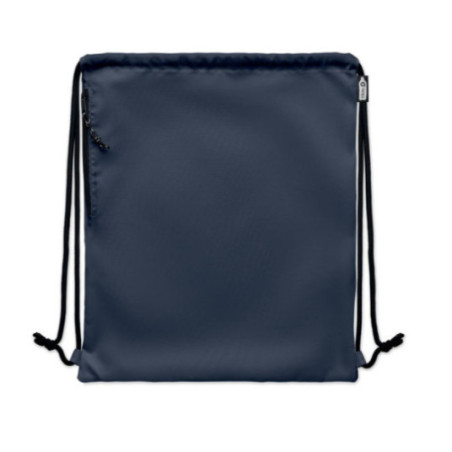 Grand sac cordon publicitaire en Rpet Night 