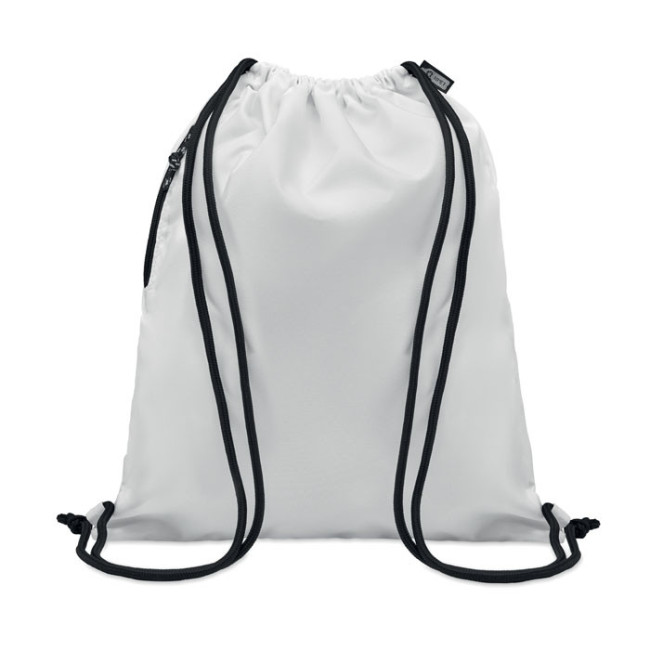 Grand sac cordon publicitaire en Rpet Night 