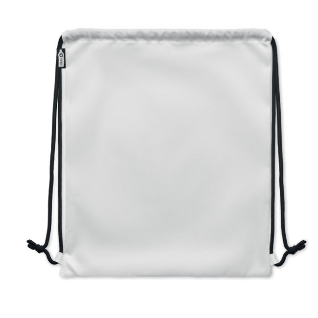 Grand sac cordon publicitaire en Rpet Night 