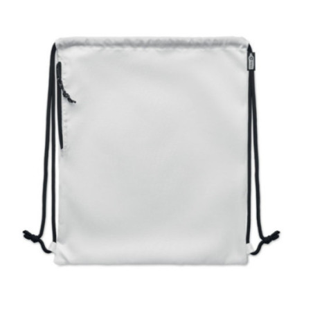 Grand sac cordon publicitaire en Rpet Night 