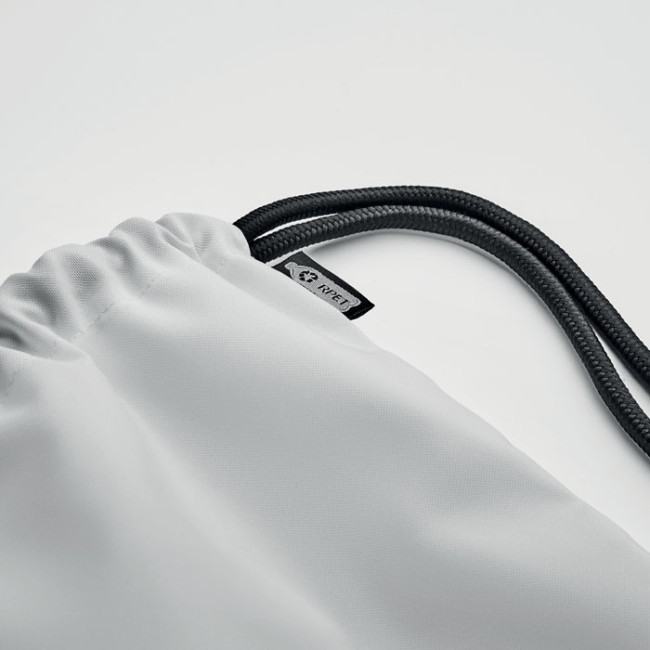 Grand sac cordon publicitaire en Rpet Night 