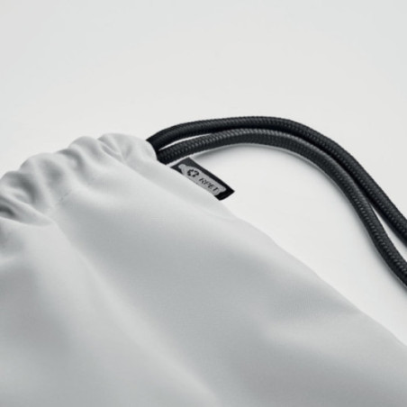 Grand sac cordon publicitaire en Rpet Night 