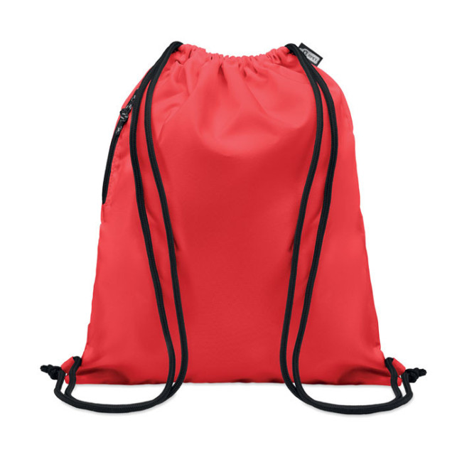Grand sac cordon publicitaire en Rpet Night 
