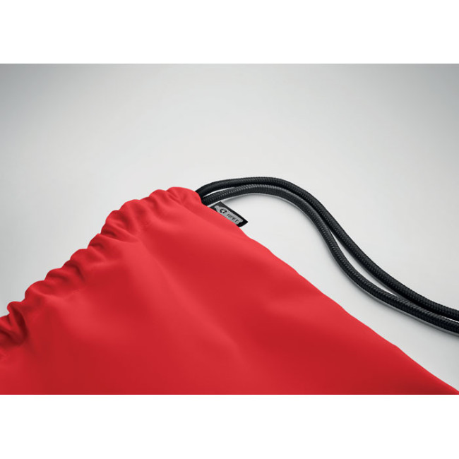 Grand sac cordon publicitaire en Rpet Night 