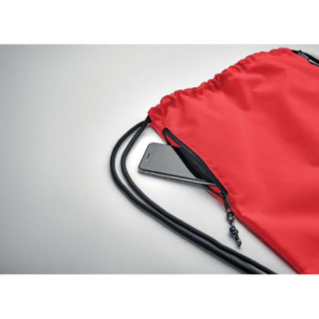 Grand sac cordon publicitaire en Rpet Night 