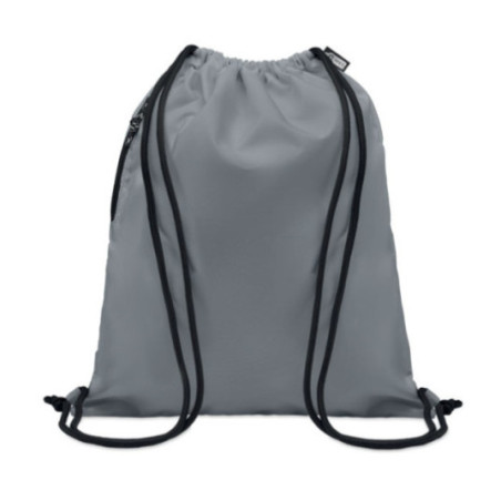 Grand sac cordon publicitaire en Rpet Night 