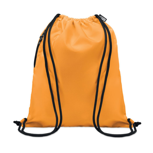 Grand sac cordon publicitaire en Rpet Night 