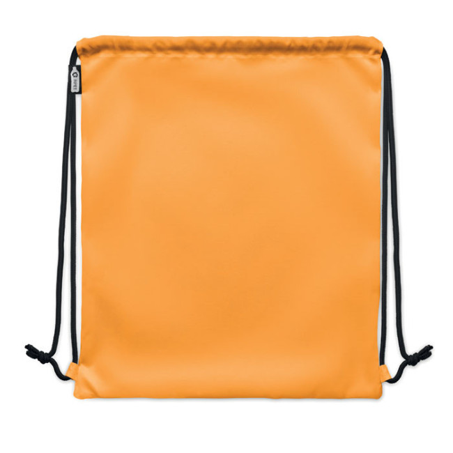 Grand sac cordon publicitaire en Rpet Night 