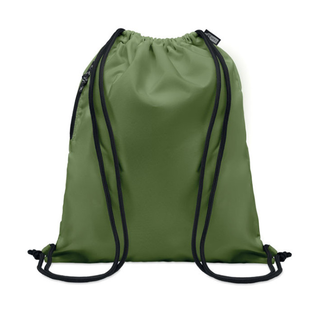 Grand sac cordon publicitaire en Rpet Night 