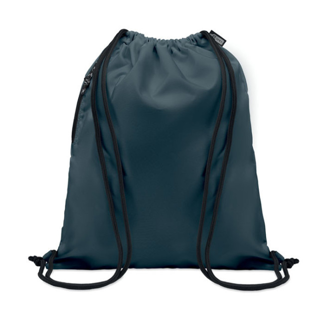 Grand sac cordon publicitaire en Rpet Night 