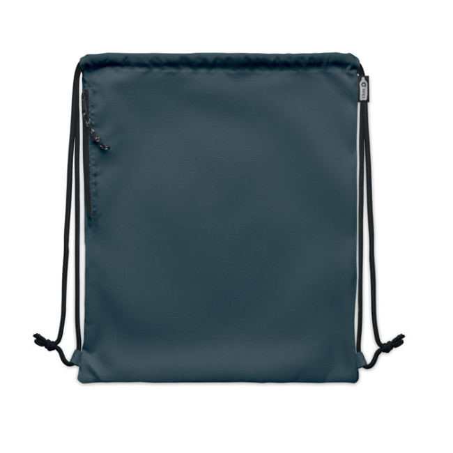 Grand sac cordon publicitaire en Rpet Night 