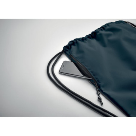 Grand sac cordon publicitaire en Rpet Night 