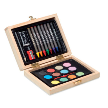 Coffret peinture et crayons artist 