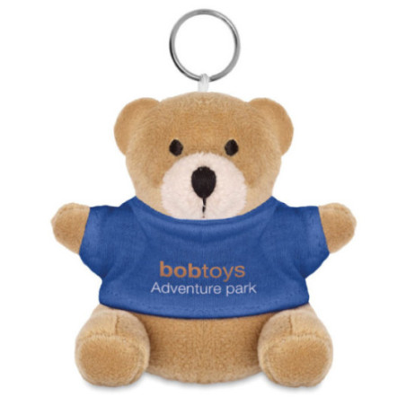 Porte-clés ourson en peluche Nil 