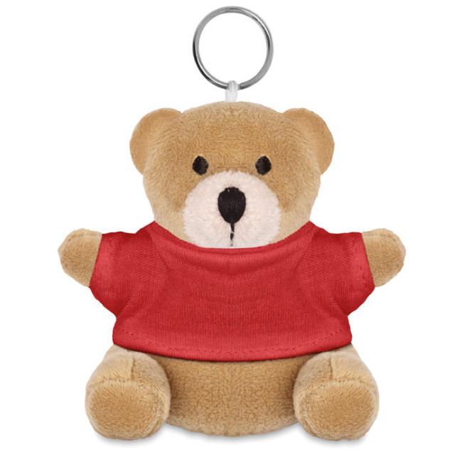 Porte-clés ourson en peluche Nil 