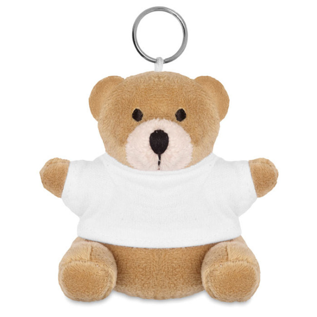Porte-clés ourson en peluche Nil 