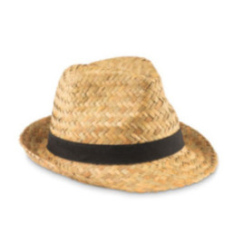 Chapeau en paille naturelle...