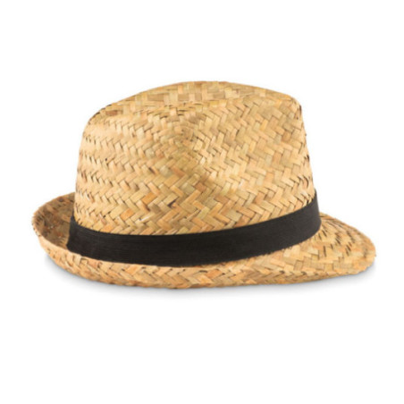 Chapeau en paille naturelle Montevideo 