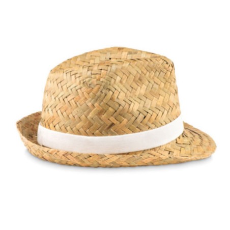 Chapeau en paille naturelle Montevideo 
