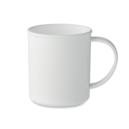Mug en plastique recyclé Alas 300 ml 